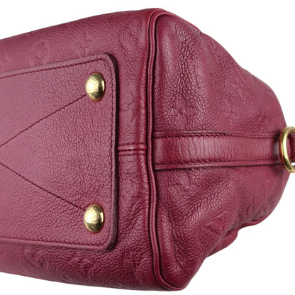 Louis-Vuitton Speedy 25 Empreinte Bandouliere Burgundy GHW