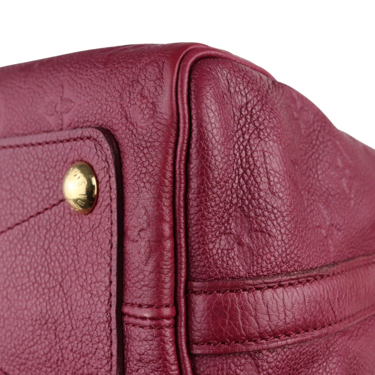 Louis-Vuitton Speedy 25 Empreinte Bandouliere Burgundy GHW