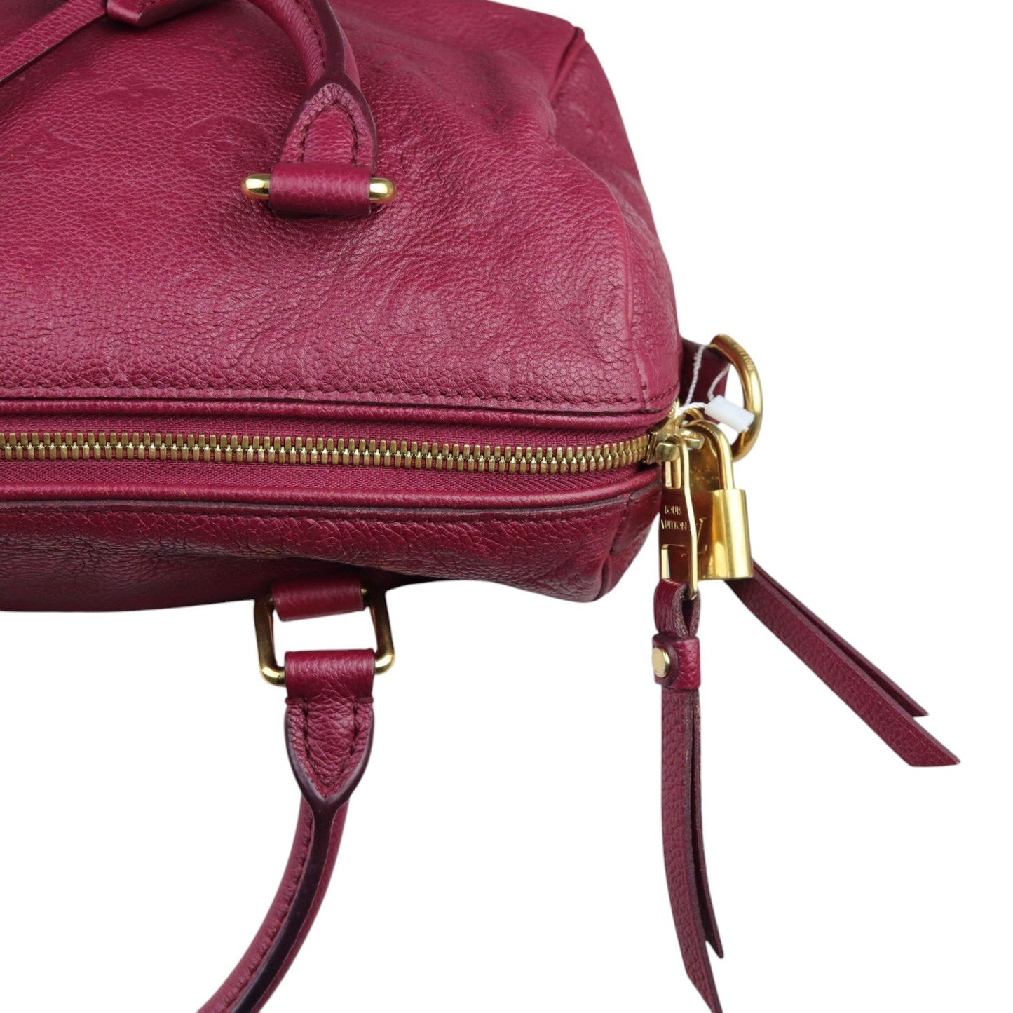 Louis-Vuitton Speedy 25 Empreinte Bandouliere Burgundy GHW