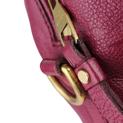 Louis-Vuitton Speedy 25 Empreinte Bandouliere Burgundy GHW