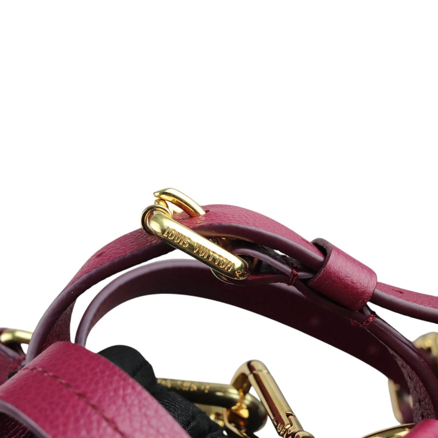 Louis-Vuitton Speedy 25 Empreinte Bandouliere Burgundy GHW