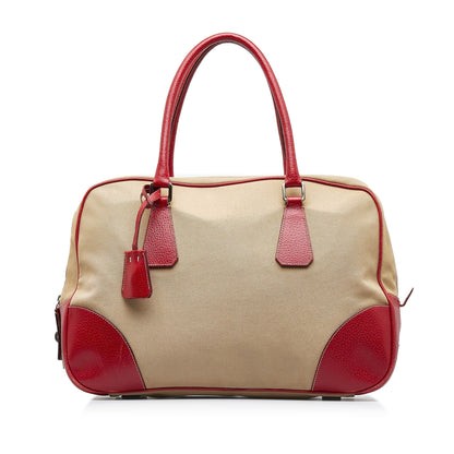 Prada Canapa Bauletto HandBag