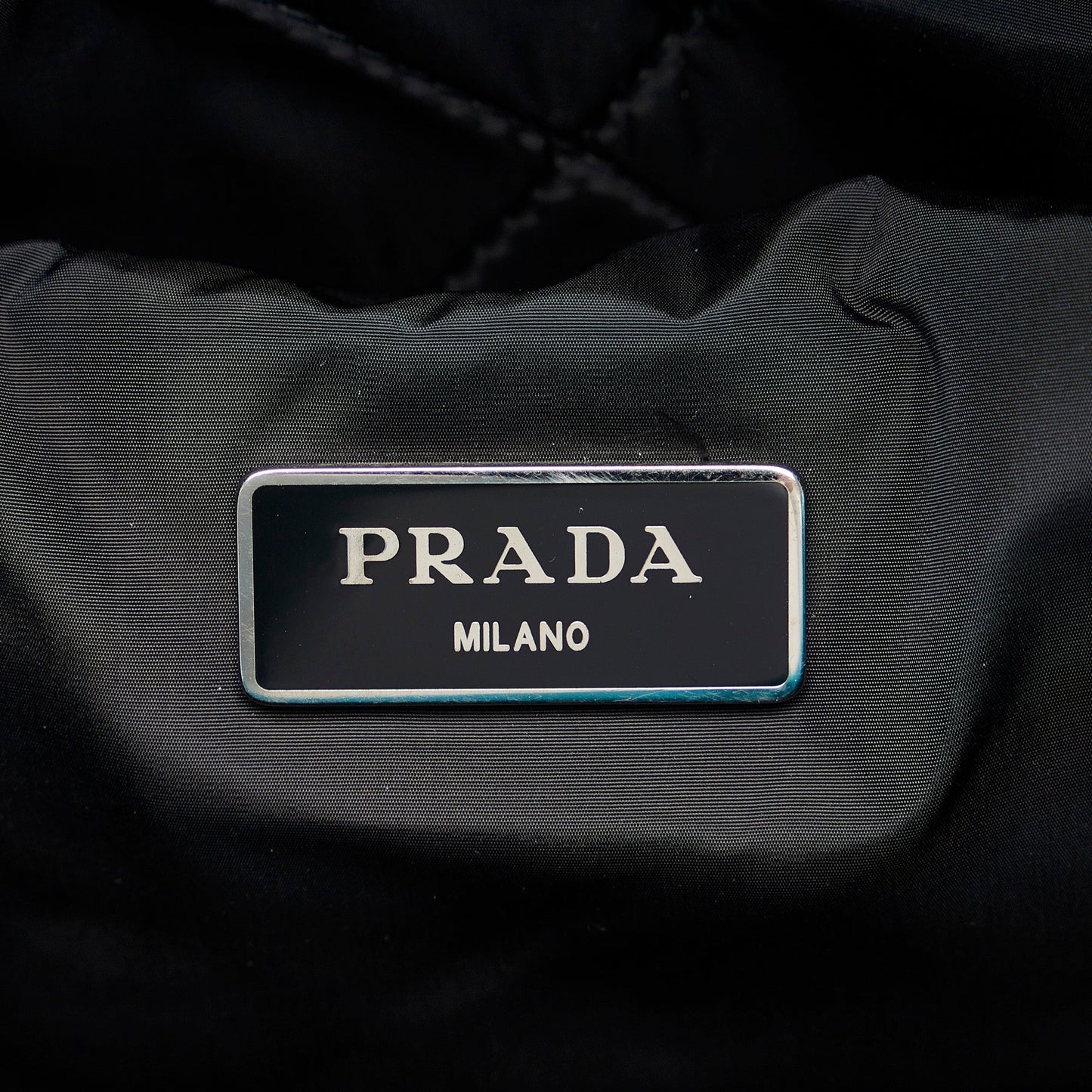 Prada Tessuto Bomber Blue Nylon