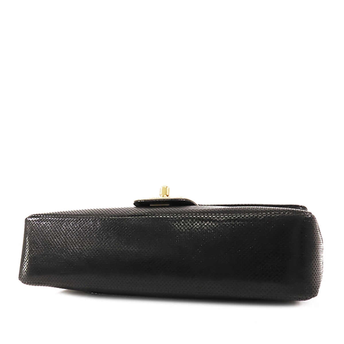 CHANEL CC Perforated Leather Flap Crossbody Bag
