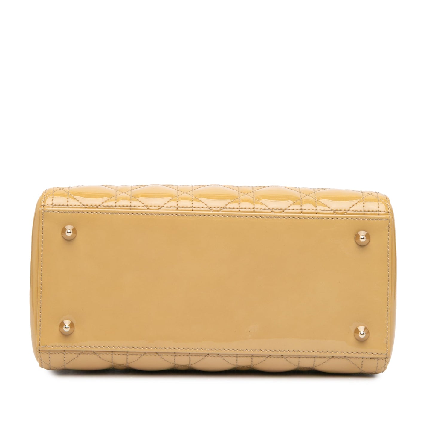 Medium Patent Cannage Lady Dior
