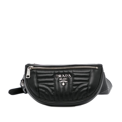 Prada Diagramme Belt Bag Black