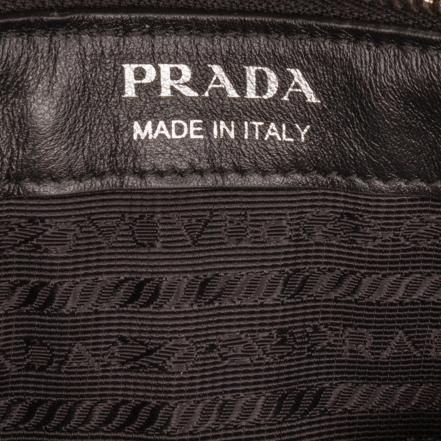 Prada Diagramme Belt Bag Black