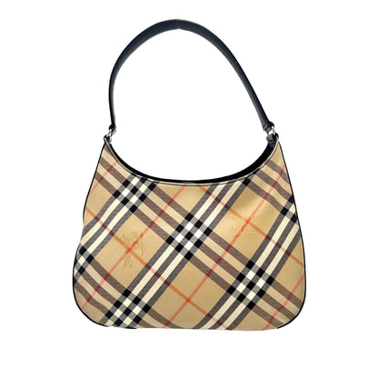 BURBERRY Haymarket Check Shoulder Bag