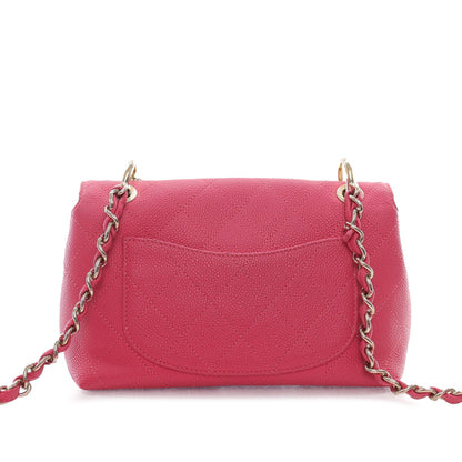 CHANEL Caviar City Walk Flap Crossbody Bag