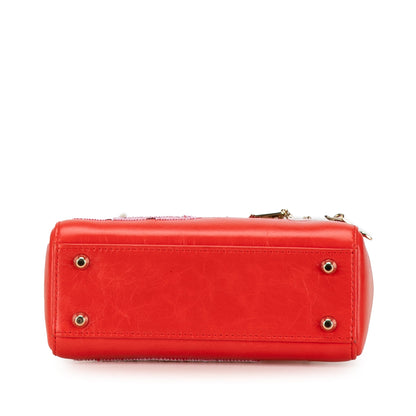 Mini Calfskin Sequin Embellished Lady Dior
