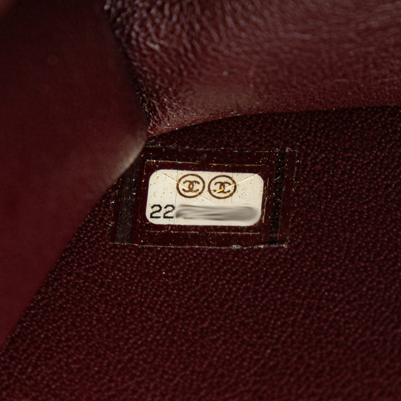 Chanel Quilted Leather Beauty Lock Shoulder Bag Leather Shoulder Bag in Good condition