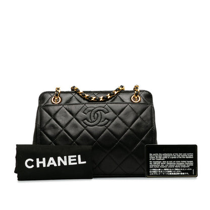 Chanel CC Caviar Matelasse Shoulder Bag  Leather Tote Bag in Excellent condition