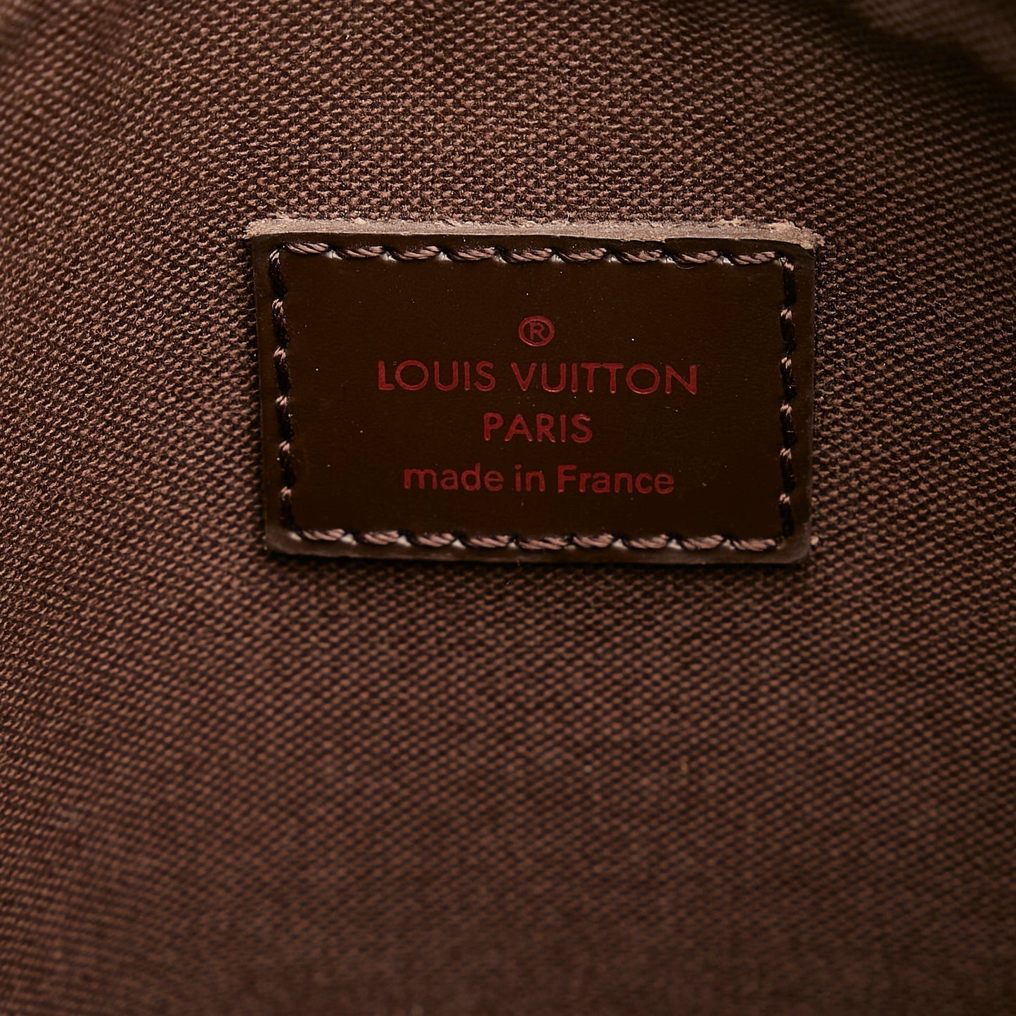 Louis Vuitton Pochette Bosphore Damier Ebene Canvas