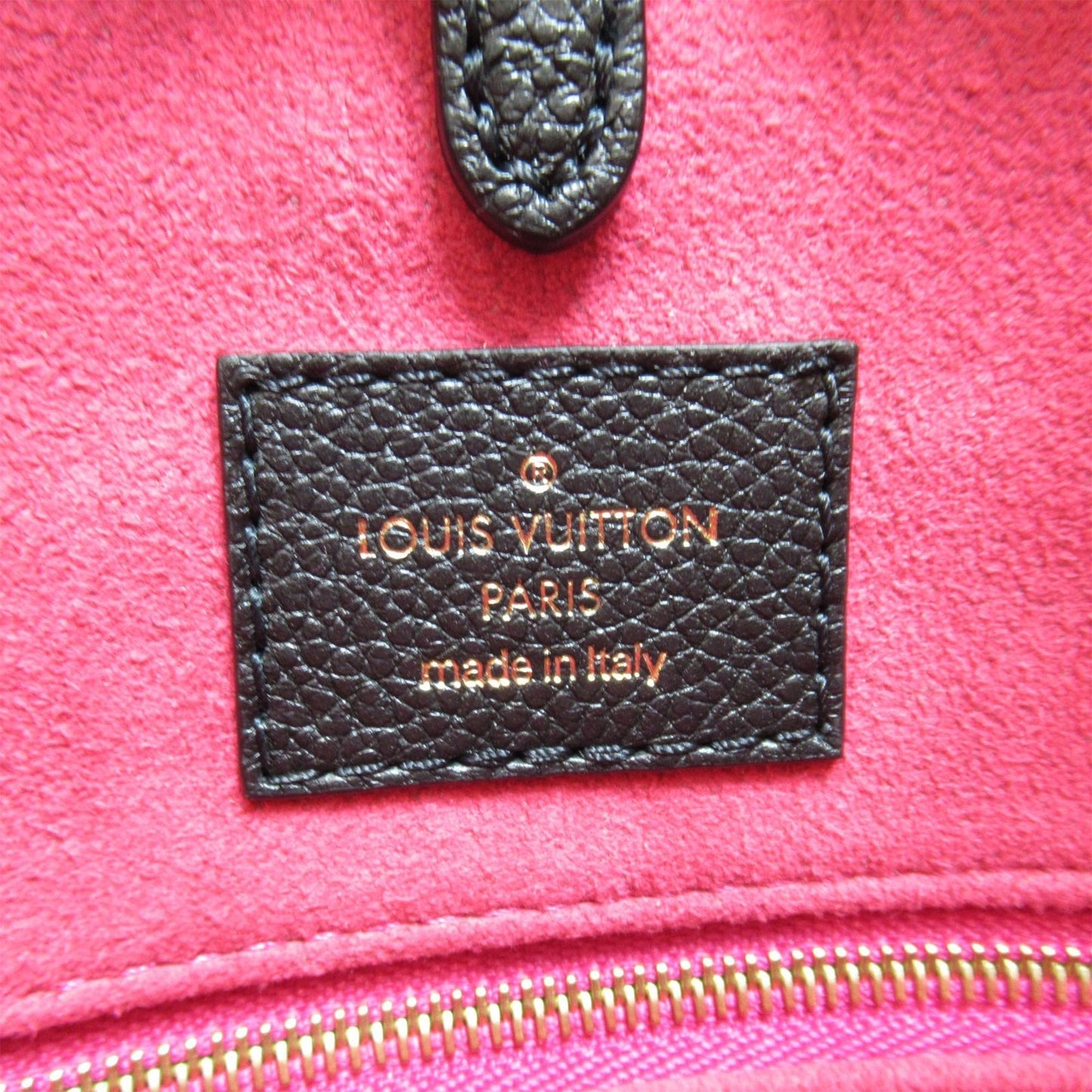 Louis Vuitton Shearling Monogram OnTheGo GM Satchel