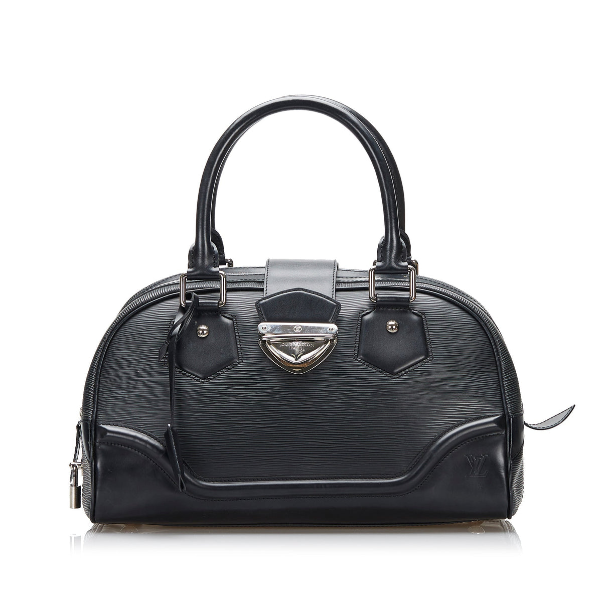 Louis Vuitton Bowling Montaigne GM Black Epi