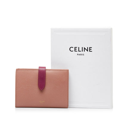 Celine Multifunction Strap Leather Wallet Small Wallets