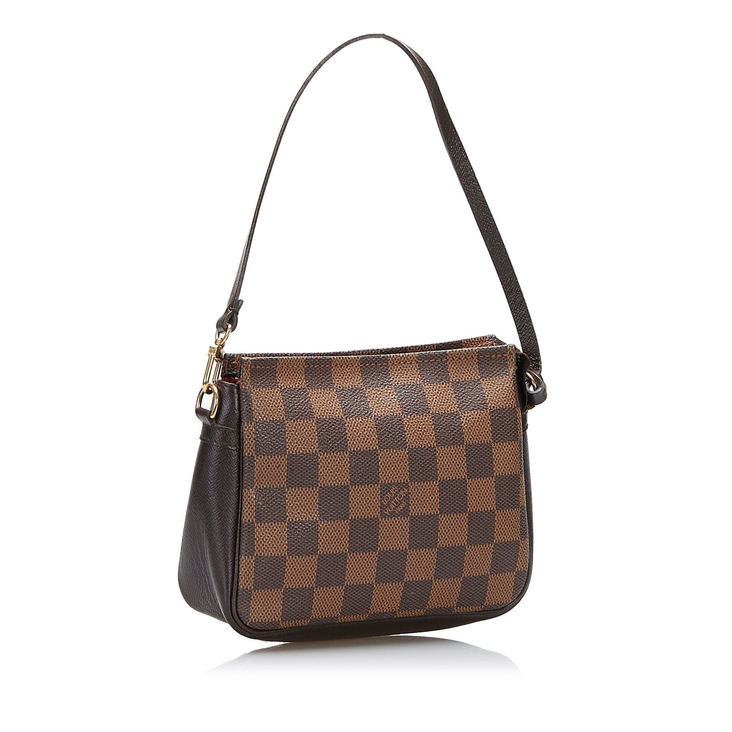 Louis Vuitton Trousse Pochette Damier Ebene Canvas