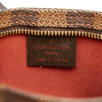 Louis Vuitton Trousse Pochette Damier Ebene Canvas