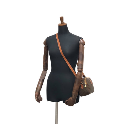 CELINE  Two-way Handbag Shoulder bag Brown Vintage 8rtyi2