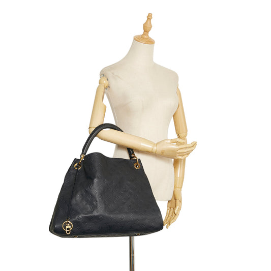 LOUIS VUITTON Monogram Empreinte Artsy MM Black