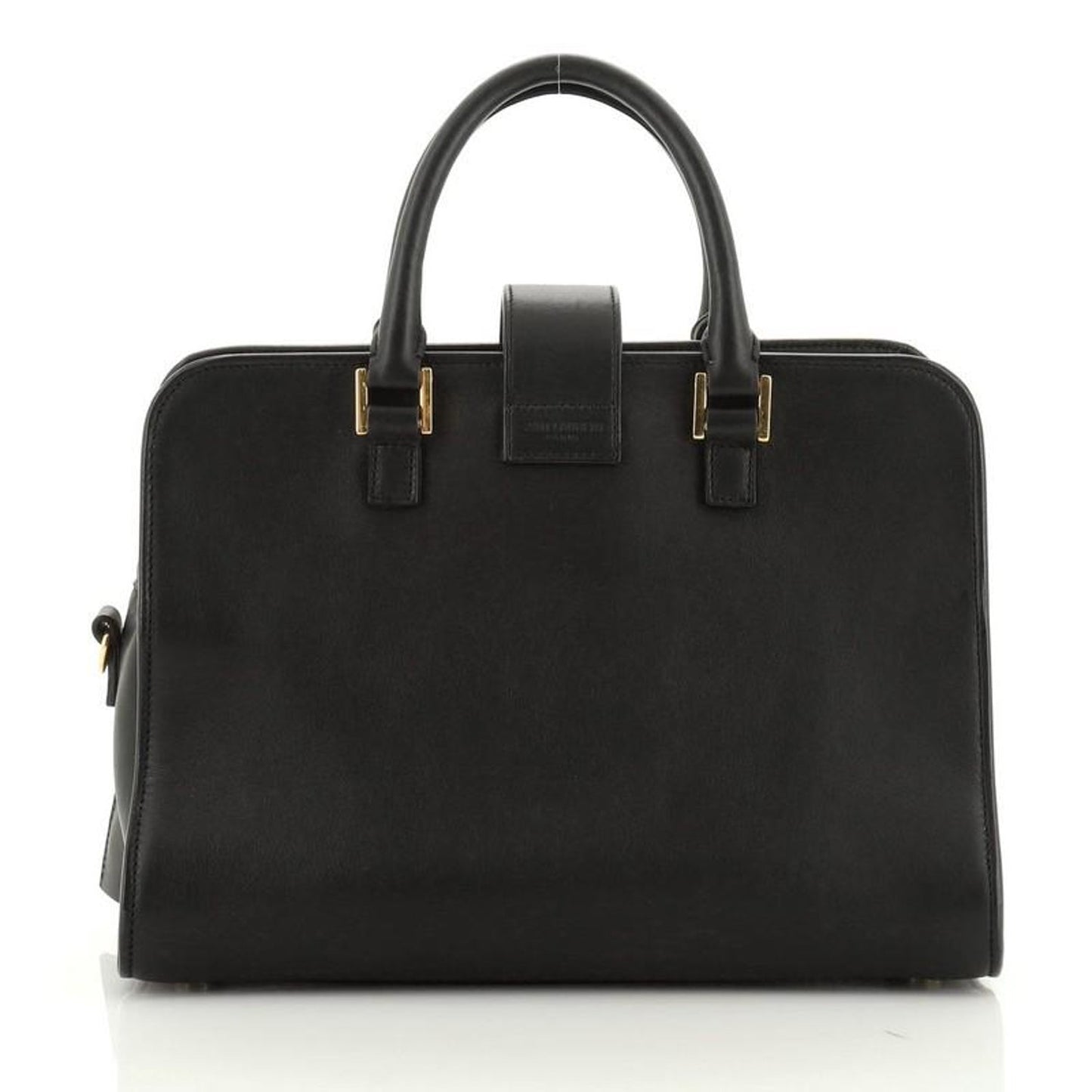 YVES Saint Laurent Leather Baby Monogram Cabas Bag