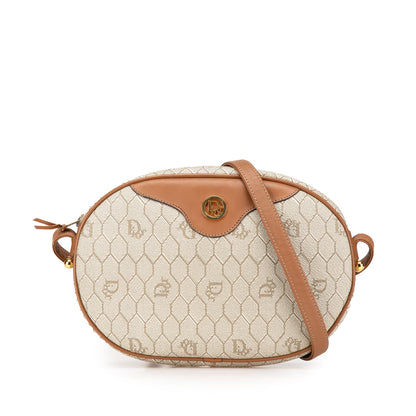 Honeycomb Coated Canvas Crossbody