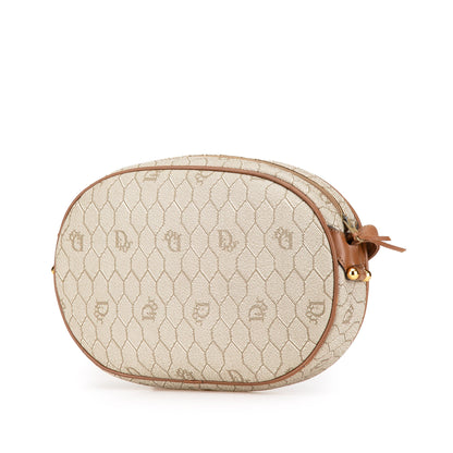 Honeycomb Coated Canvas Crossbody