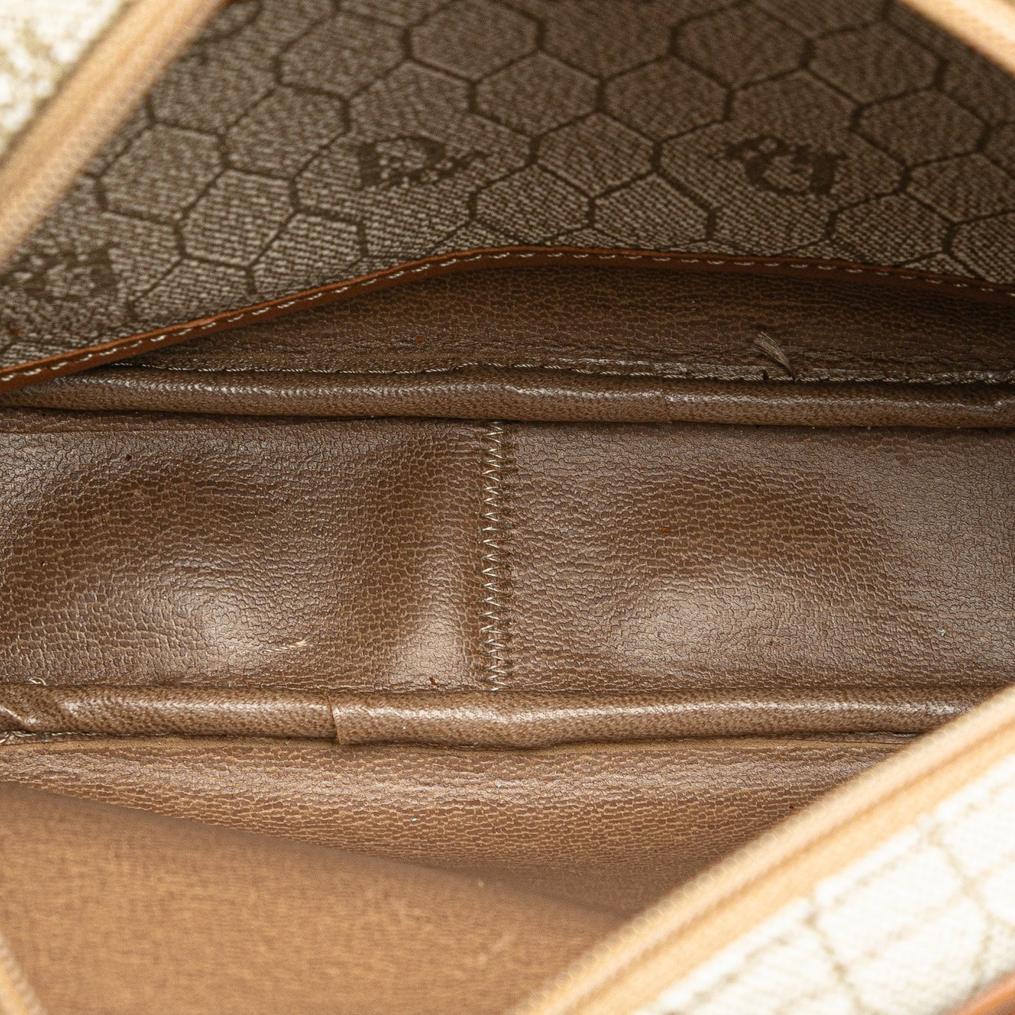 Honeycomb Coated Canvas Crossbody