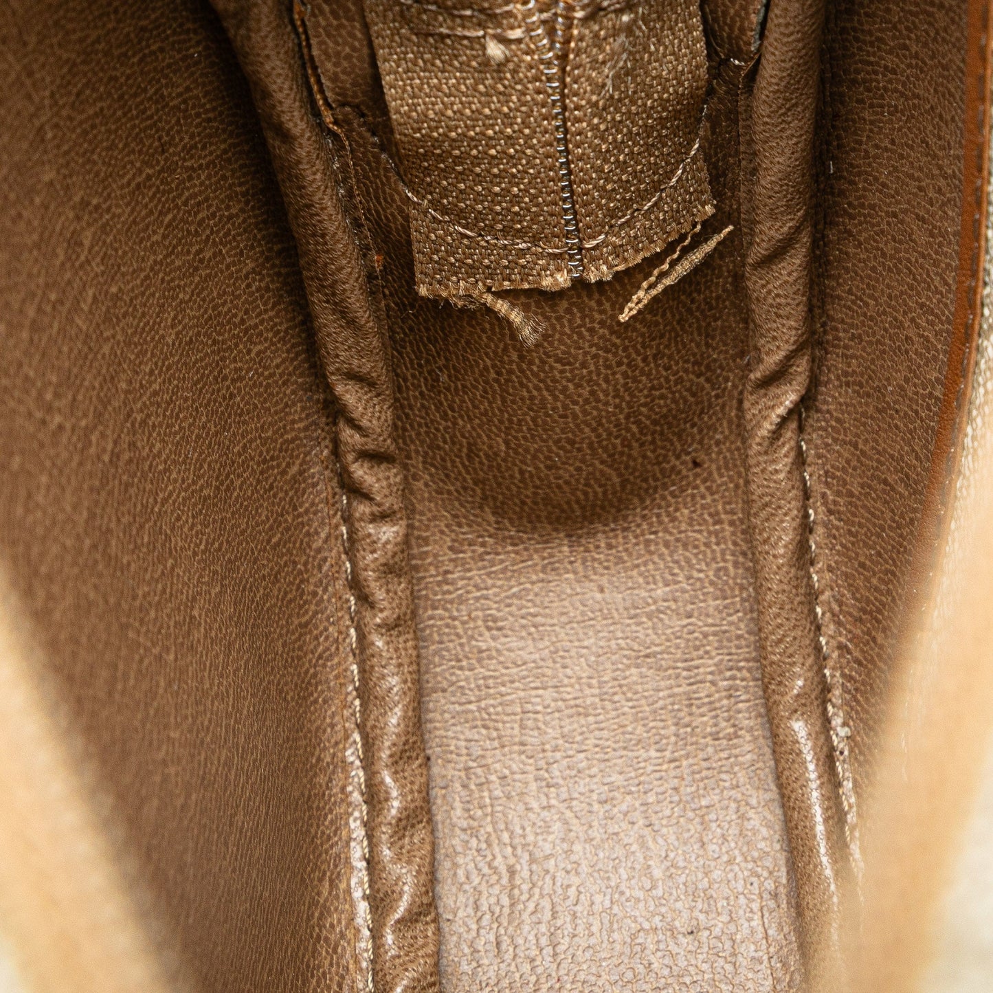 Honeycomb Coated Canvas Crossbody