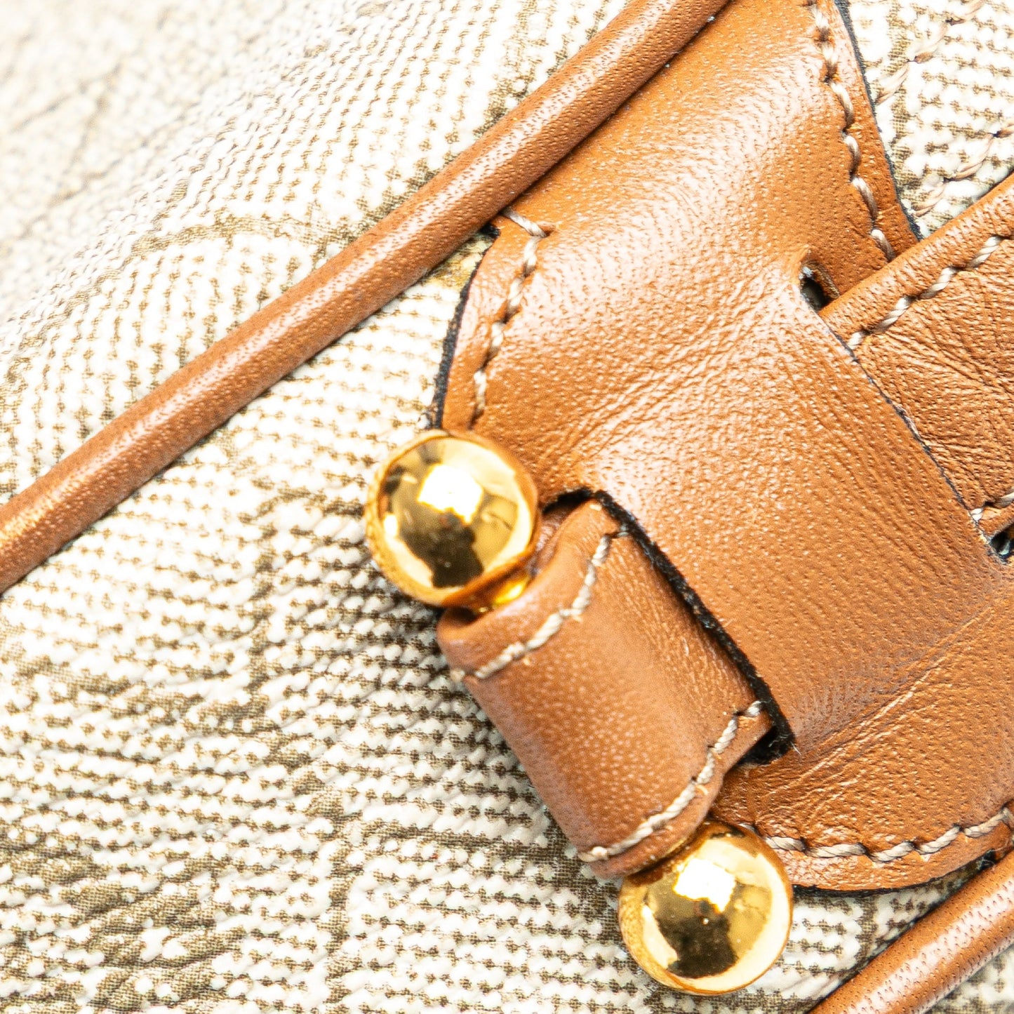 Honeycomb Coated Canvas Crossbody