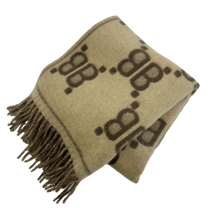 BALENCIAGA Scarf 681511 Wool, Cashmere beige The Hacker Project Women