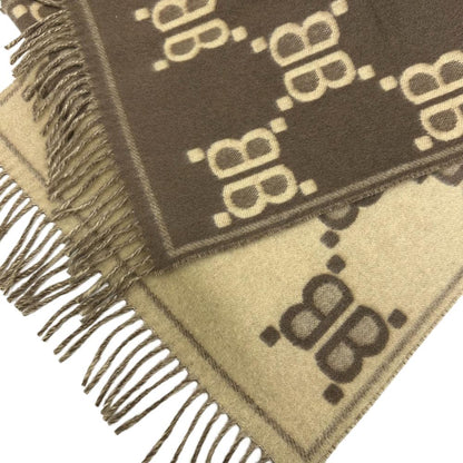 BALENCIAGA Scarf 681511 Wool, Cashmere beige The Hacker Project Women