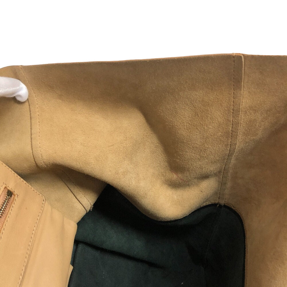 CELINE Tote Bag leather black By color Horizontalkava unisex(Unisex) Used