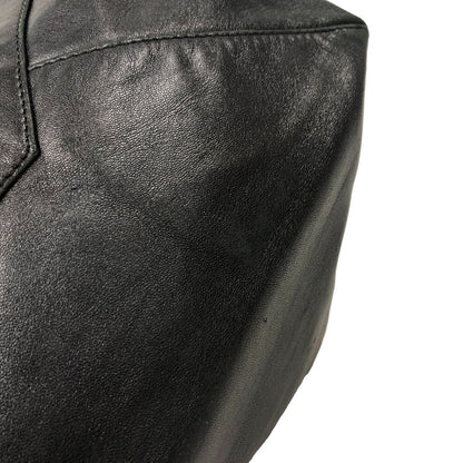 CELINE Tote Bag leather black By color Horizontalkava unisex(Unisex) Used
