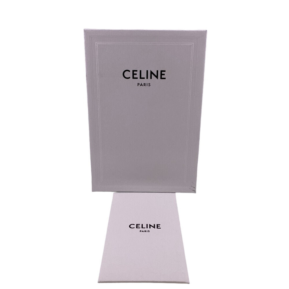 CELINE Tri-fold wallet leather pink Small trifold Women Used