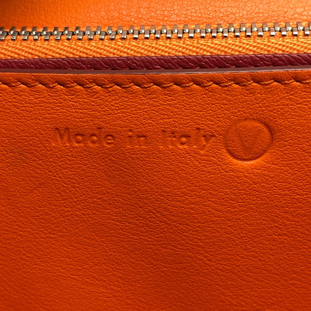 CELINE Shoulder Bag leather pink Classic box Women Used