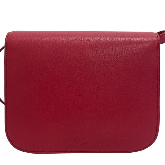 CELINE Shoulder Bag leather pink Classic box Women Used
