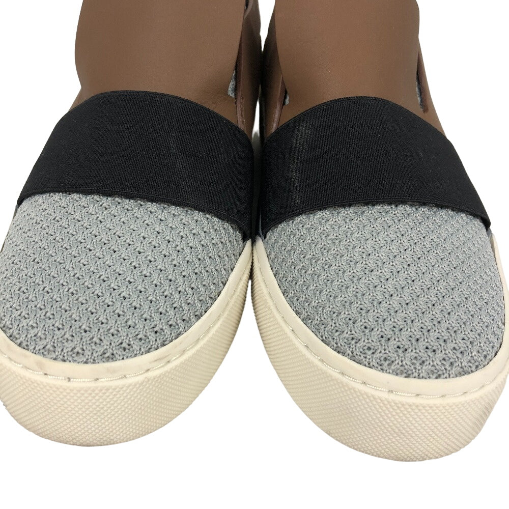 BALENCIAGA sneakers 433301 Leather, Fabric multicolor Women 37