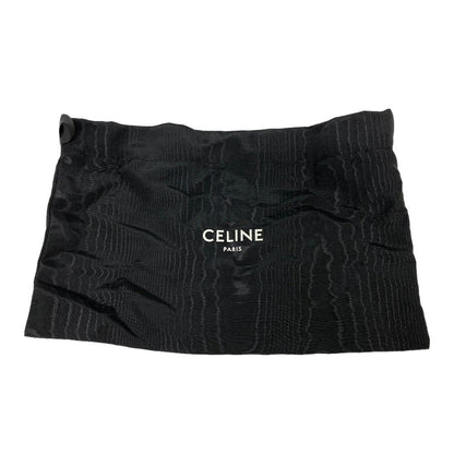 CELINE Mobile phones and smartphone accessories leather Brown phone pouch Triomphe Drawstring Women Used