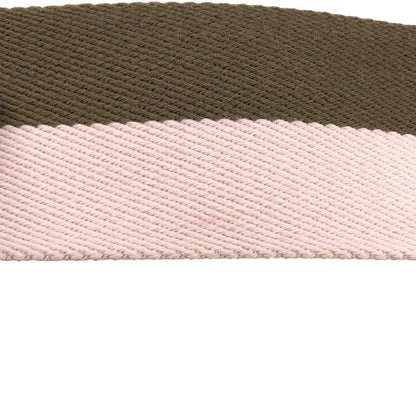 CELINE Shoulder strap Canvas, Leather khaki Women Secondhand