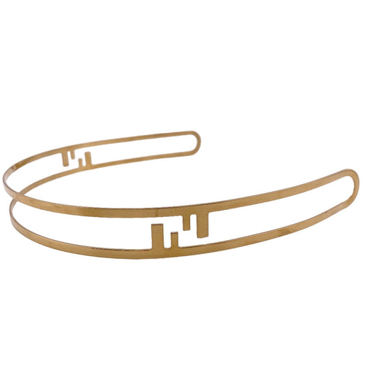 FENDI hair accessory Gold Plated gold
