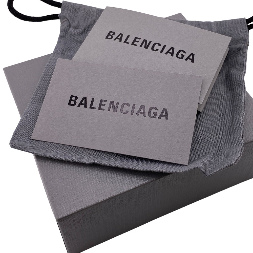 BALENCIAGA Tri-fold wallet 593813 leather black Every day Women