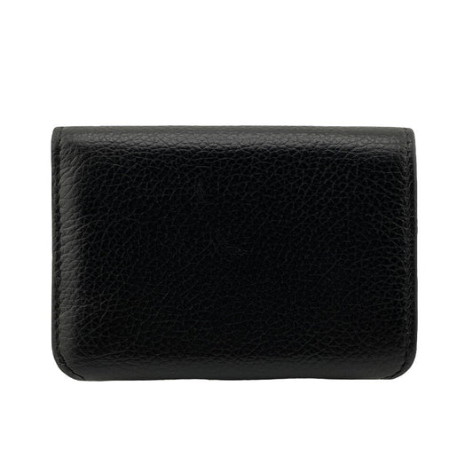 BALENCIAGA Tri-fold wallet 593813 leather black Every day Women