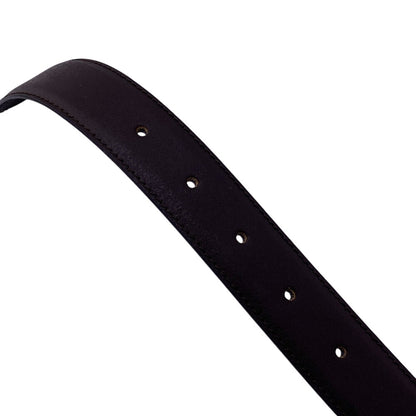 FENDI belt leather Brown FF Zucca