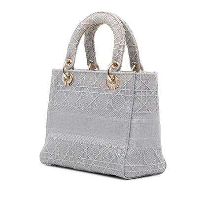 Medium Canvas Cannage Lady D Lite
