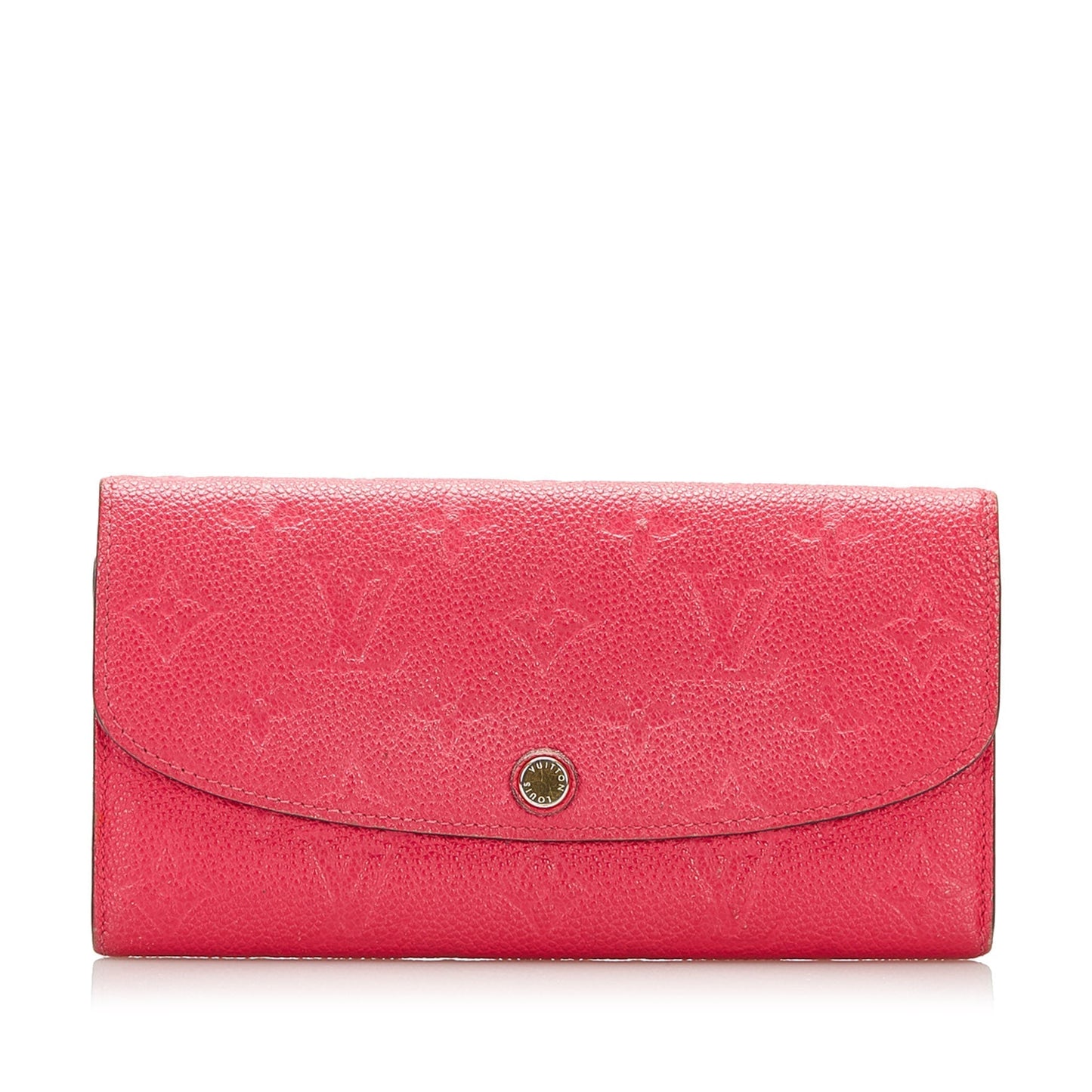 LOUIS VUITTON Empreinte Emilie Wallet Red