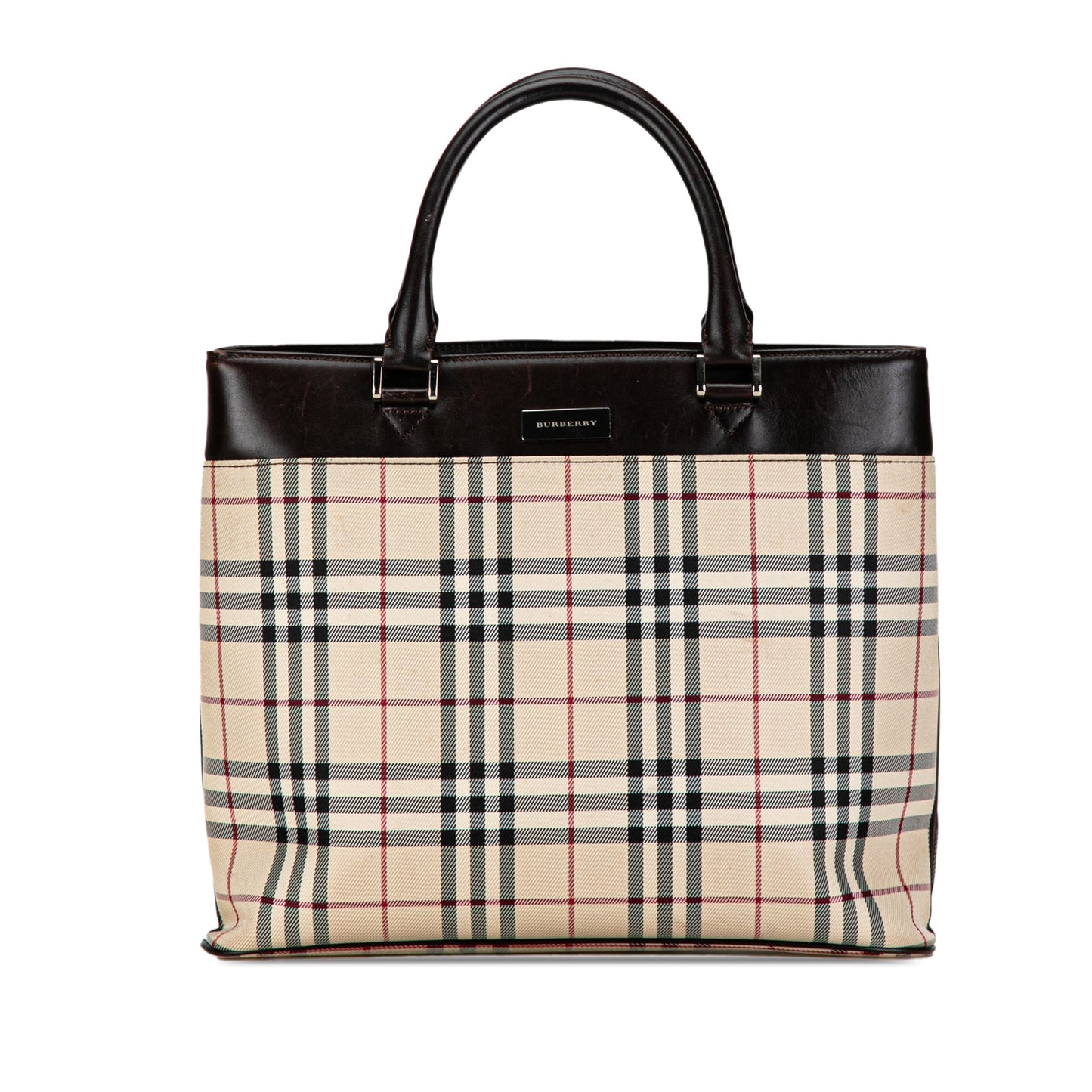 BURBERRY House Check Tote Tote Bag
