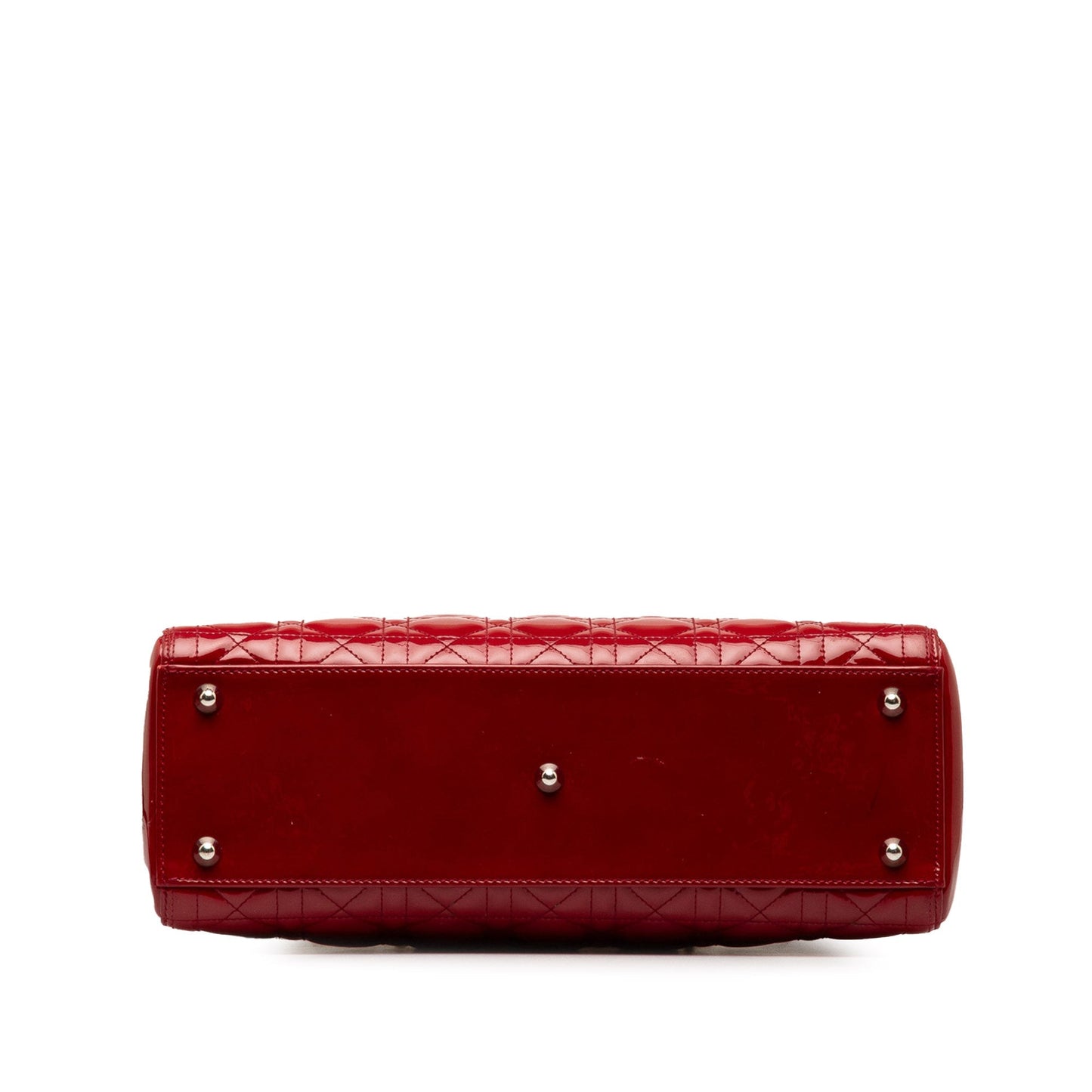 Large Patent Cannage Lady Dior