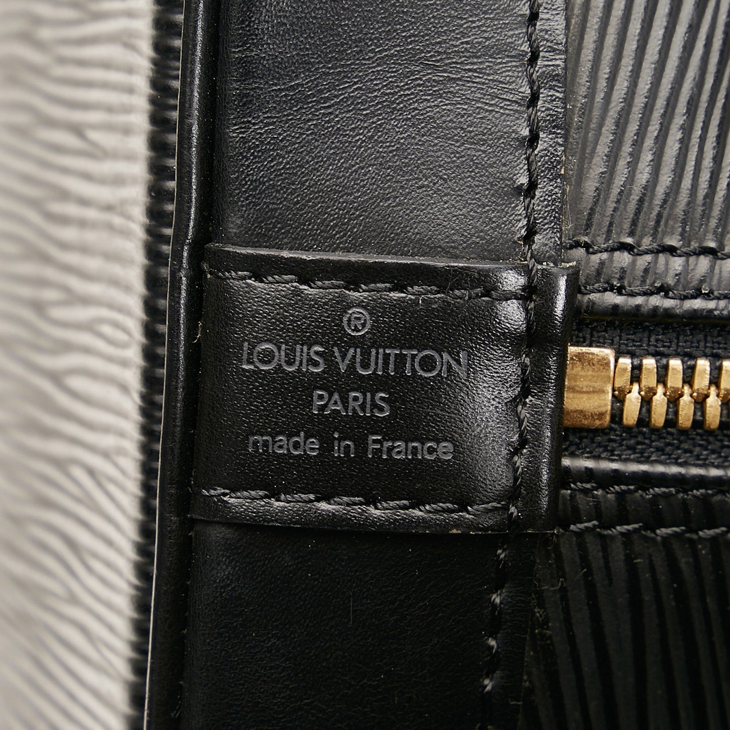 Louis Vuitton Alma GM Black Epi