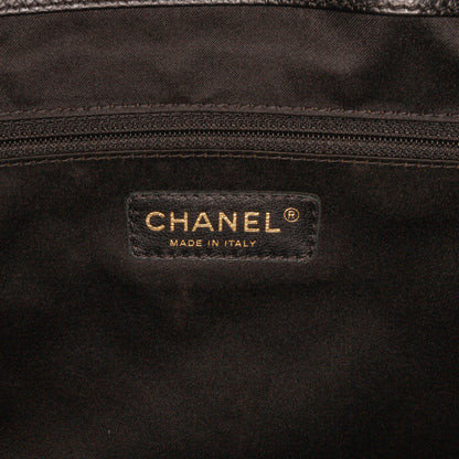 Black Chanel Caviar Grand Shopping Tote XL